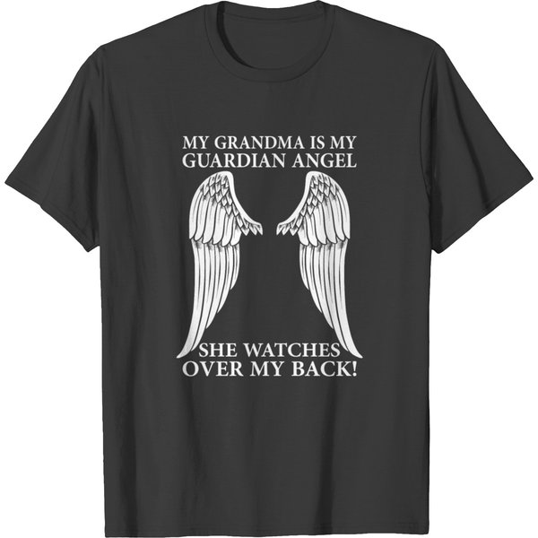 My Grandma Is My Guardian Angel T-Shirt-image