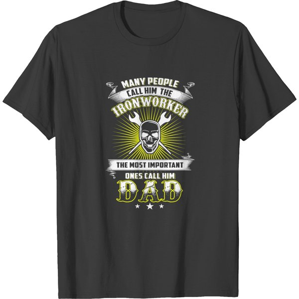 Ironworker, Union Ironworker, Ironworkers Job Line T-Shirt-image