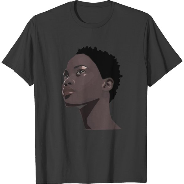 African Woman Portrait T-Shirt-image