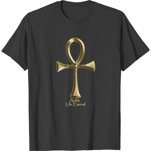 Ancient Egyptian Ankh Golden T-Shirt-image