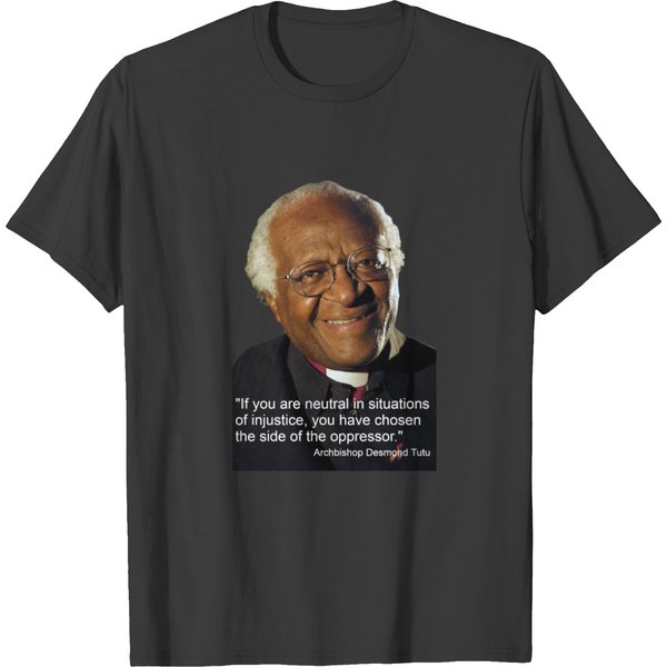 Archbishop-Tutu On Injustice Polo T-Shirt-image