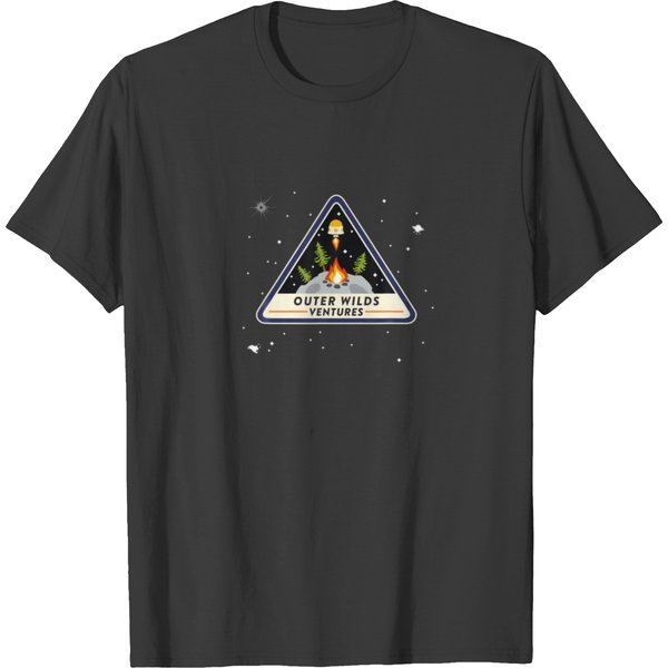 Vintage Outer Wilds Ventures Patch T-Shirt-image