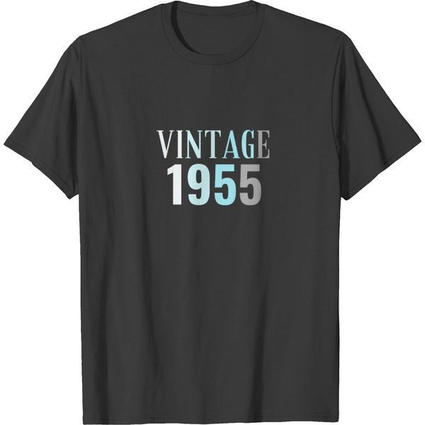 Born In 1955 Birthday T-Shirt-image
