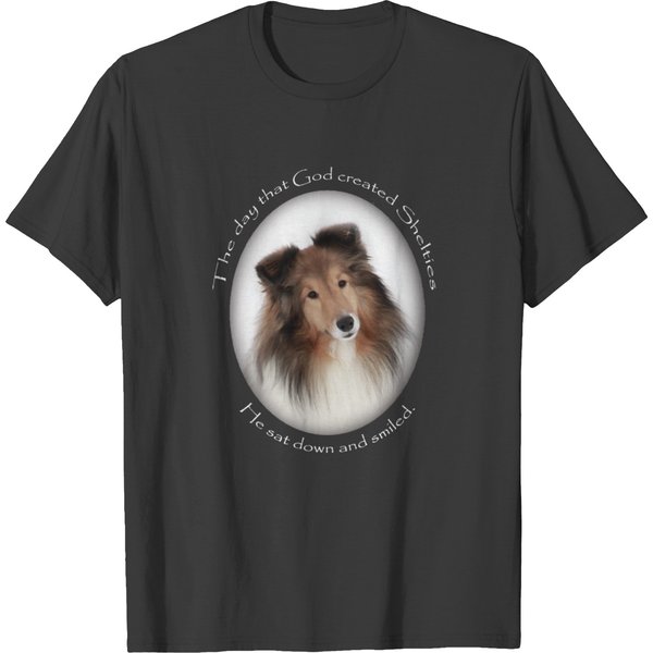 Creation Of Shelties T-Shirt-image