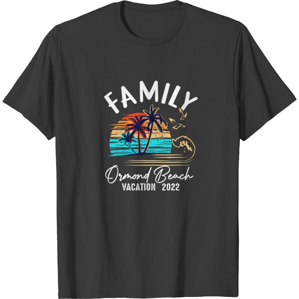 Ormond Beach Florida Vacation 2022 Matching Family T-Shirt-image
