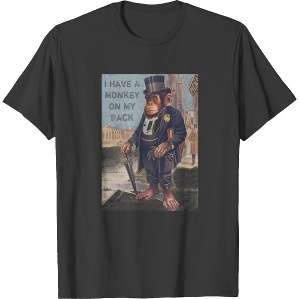 I Have A Monkey On My Back T-Shirt-image
