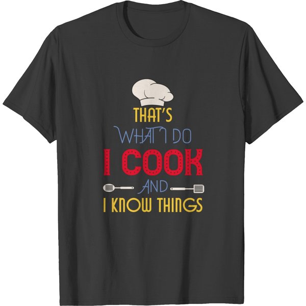 Funny Chef Saying Culinary Student Chef T-Shirt-image