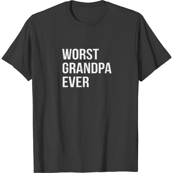 Worst Grandpa Ever Funny T-Shirt-image