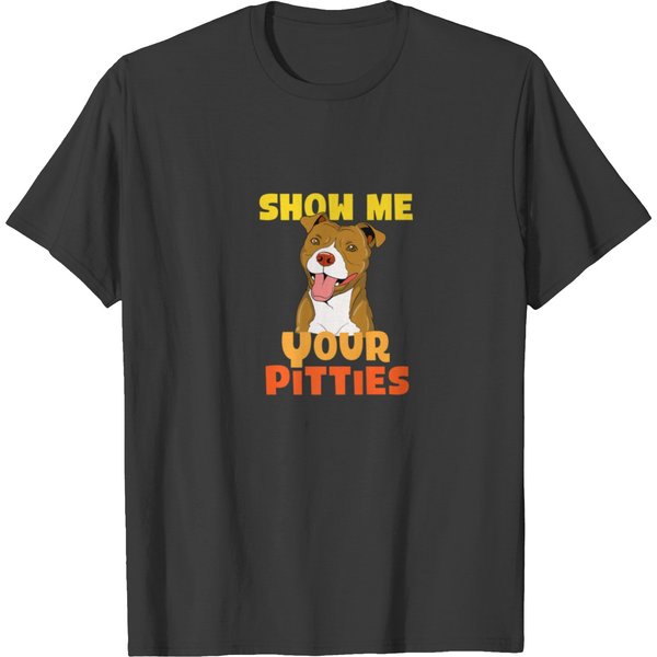 Pitbull Dad T-Shirt-image