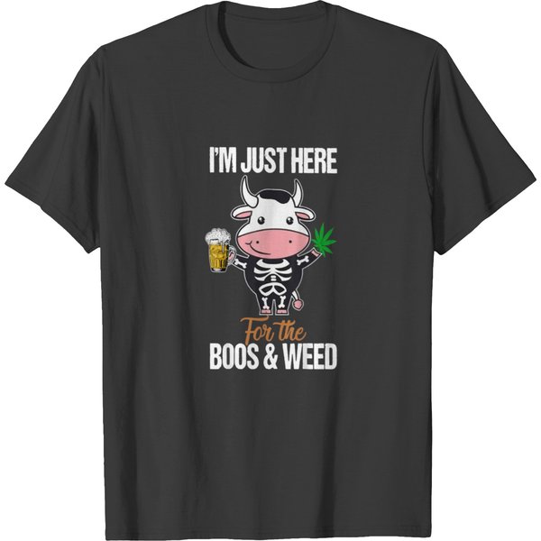 Cow Skeleton Design| Funny Cow Lover Gift T-Shirt-image