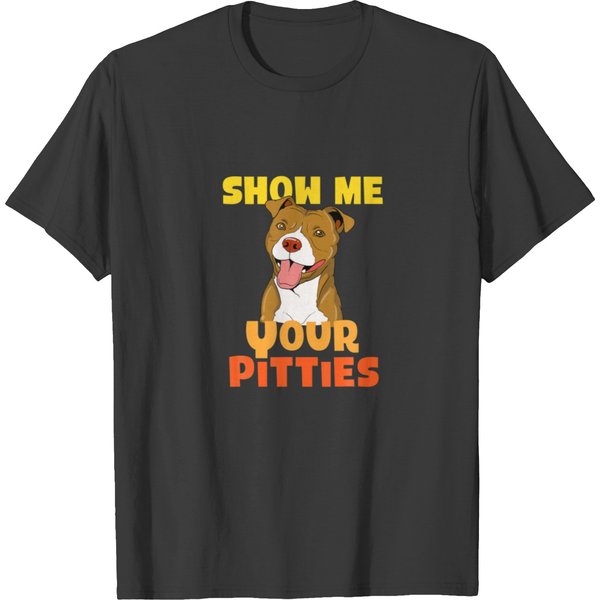 Pitbull Dad T-Shirt-image