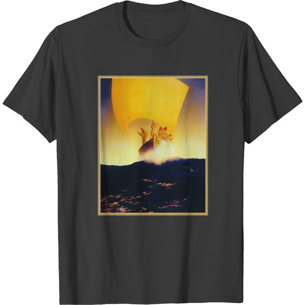 Pirate Ship - By Maxfield Parrish T-Shirt-image