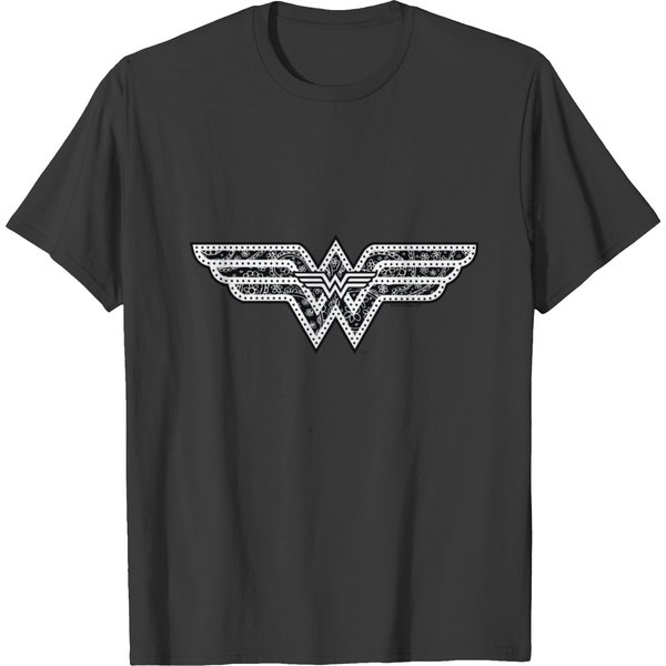 Wonder Woman Paisley Logo T-Shirt-image