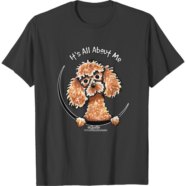 Apricot Toy Miniature Poodle Iaam T-Shirt-image