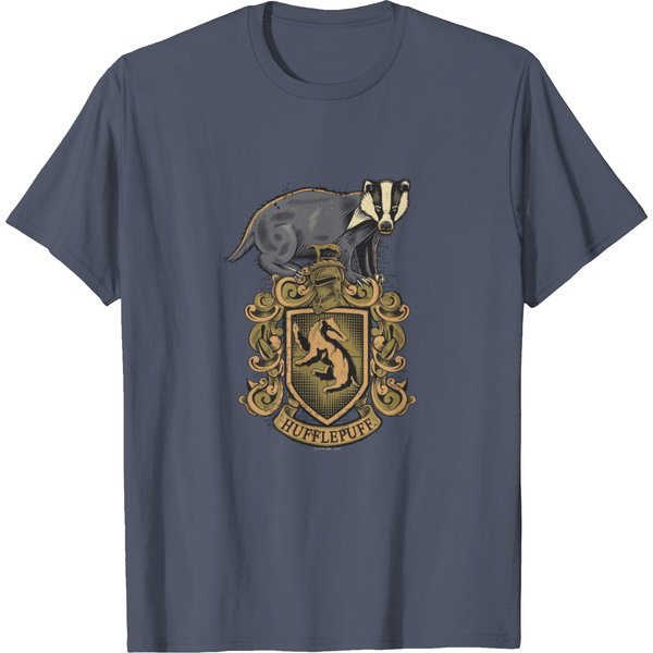Harry Potter | Hufflepuff Crest With Badger T-Shirt-image