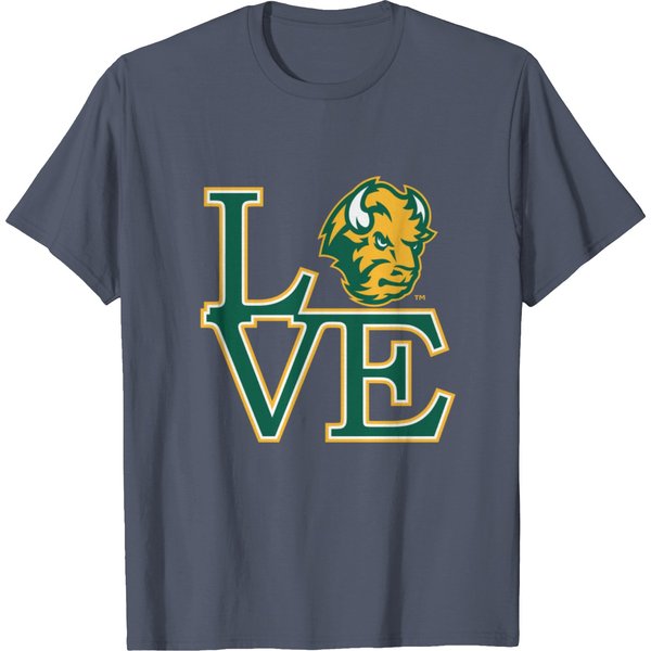 North Dakota State University Love T-Shirt-image