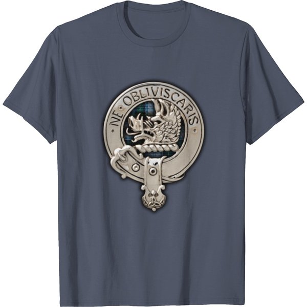 Clan Campbell Crest & Dress Tartan T-Shirt-image