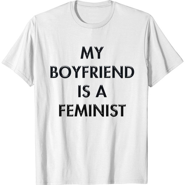 Mu Boyfriend Is A Feminist T-Shirt-image