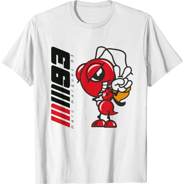 Marc Marquez 93 Ant Logo T-Shirt-image