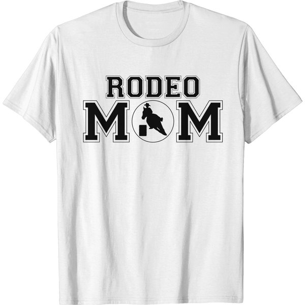 Rodeo Mom Barrel Racer T-Shirt-image