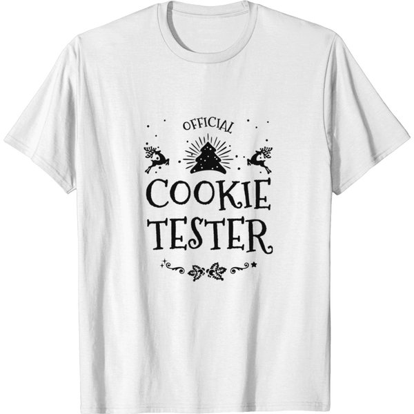 Official Cookie Tester Loves Baking Happy T-Shirt-image