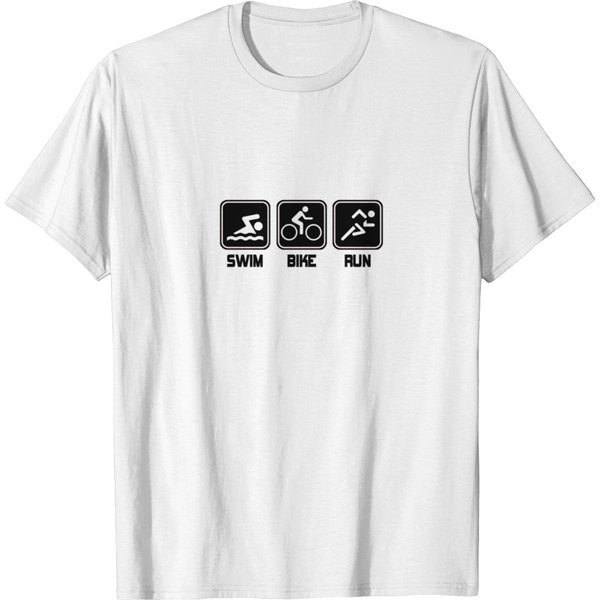 Swim Bike Run T-Shirt-image