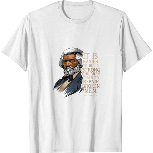 Frederick Douglass Quote Gift For Black History Mo T-Shirt-image
