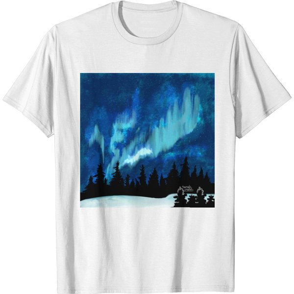 Northern Lights Storm T-Shirt-image