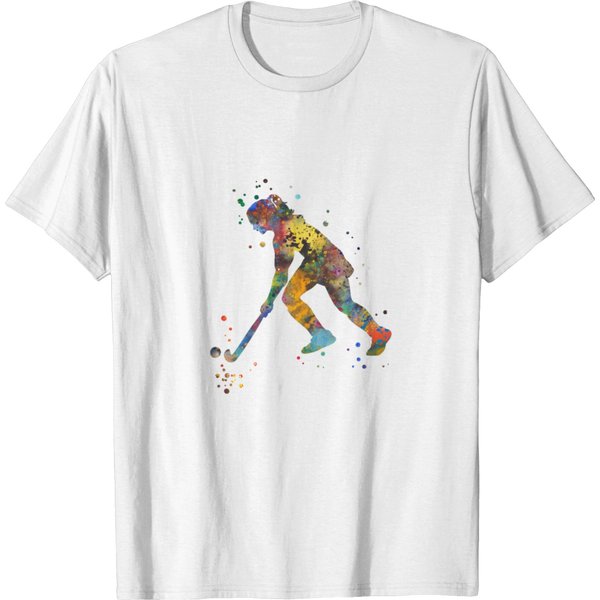 Field Hockey Girl T-Shirt-image