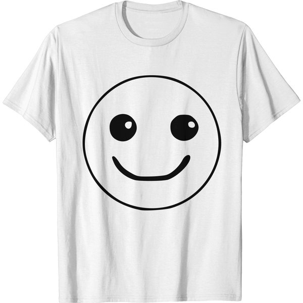 Emojis Sketch Happy T-Shirt-image