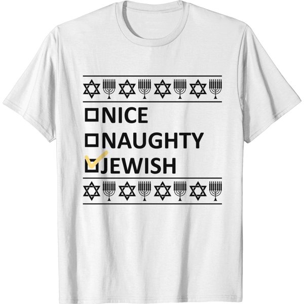Nice Naughty Jewish T-Shirt-image