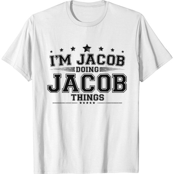 I’M Jacob Doing Jacob Things T-Shirt-image