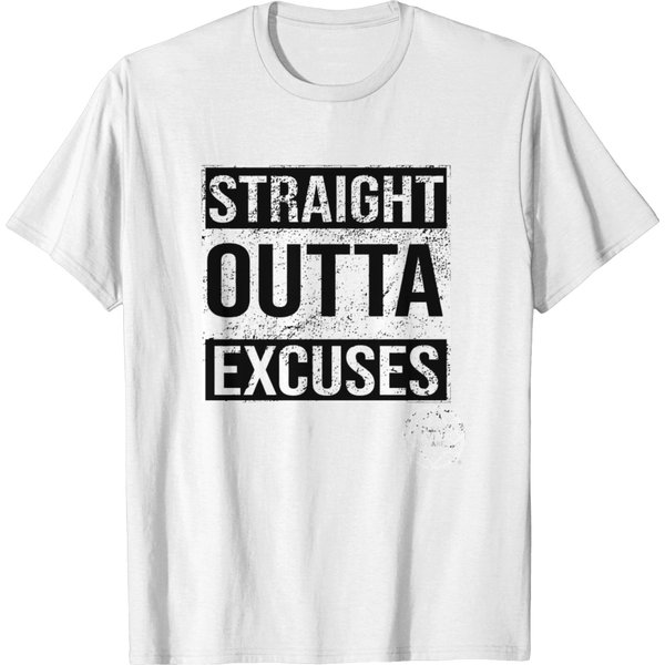 Funny Straight Outta Excuses Narcotics Anonymous N T-Shirt-image
