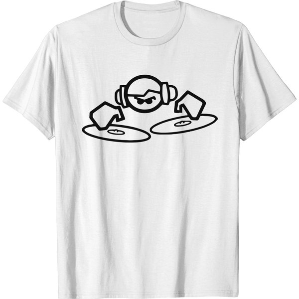 Vinyl Dance Music Dj T-Shirt-image