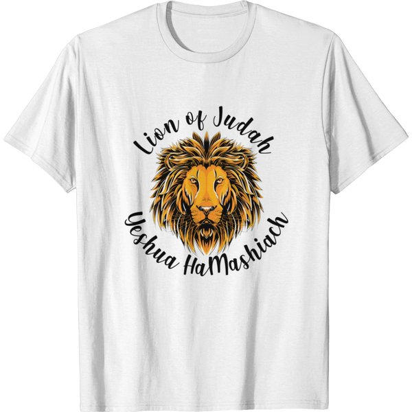 Lion Of Judah Yeshua Hamashiach Savior T-Shirt-image
