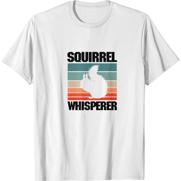 Funny Squirrel Whisperer | Squirrel Lover Funny Sq T-Shirt-image