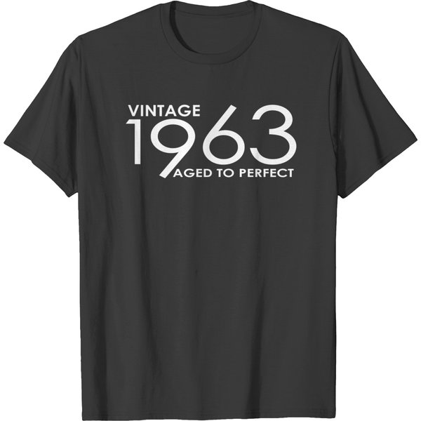 Vintage 1963 60Th Birthday Gift T-Shirt-image