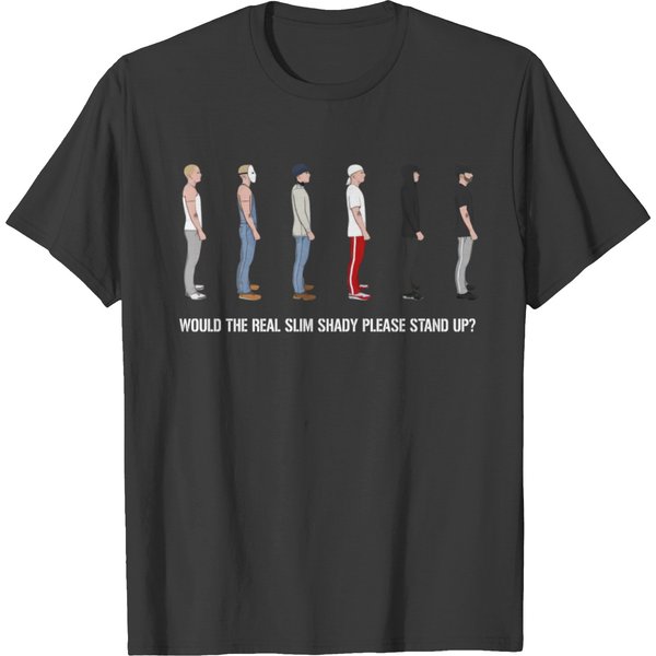 Eminem Slim Shady Detorit Rapper Hip Hop T Shirts-image