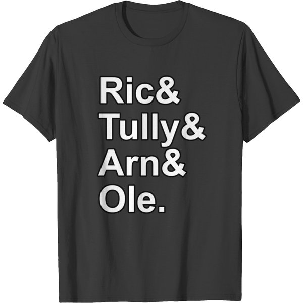 The Four Horsemen Typography T-Shirts-image