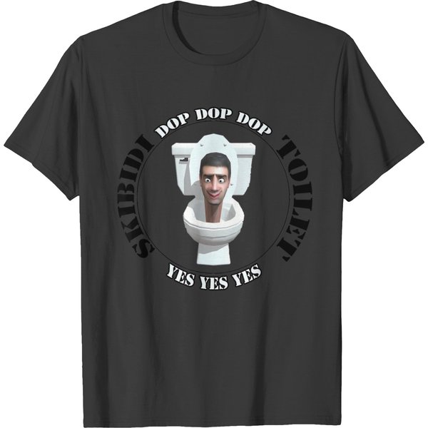 Skibidi Toilet Dop Dop Dopo Yes Yes Yes T-Shirts-image
