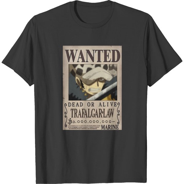 Wanted Trafalgar Law T-Shirts-image