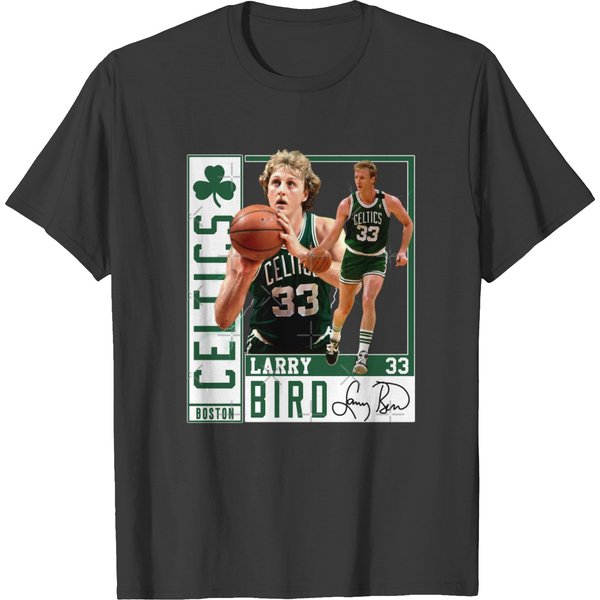 Larry Bird Larry Legend Air Bird Basketb T-Shirts-image