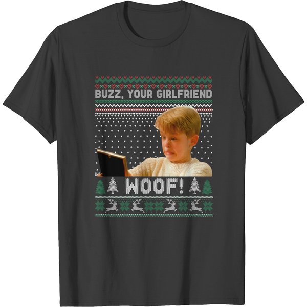 Home Alone Christmas T Shirts, Kevin Mccallister Home Alone T Shirts-image