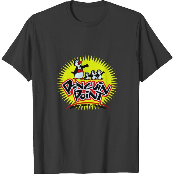 I Want To Food In In-Penguin Point Burger T-Shirts-image