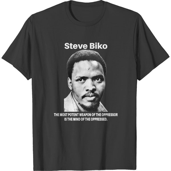 Steve Biko African American Activist Black T-Shirts-image