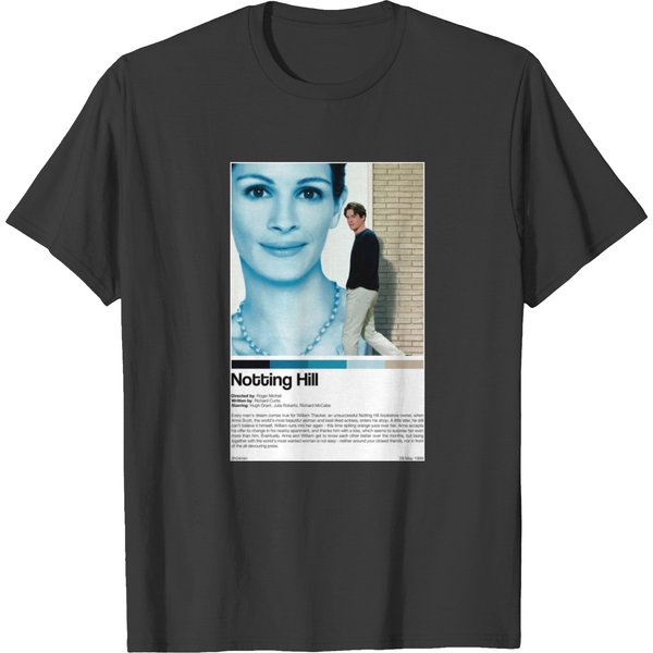 Notting Hill Movie Print T-Shirts-image