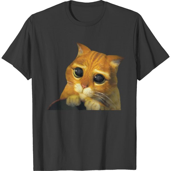 Shrek Puss In Boots Cute T-Shirts-image