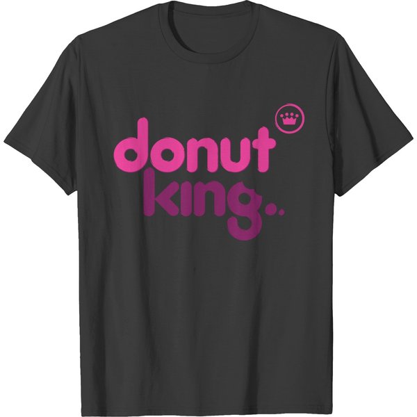 Design The King Donut Restaurant Logo T-Shirts-image