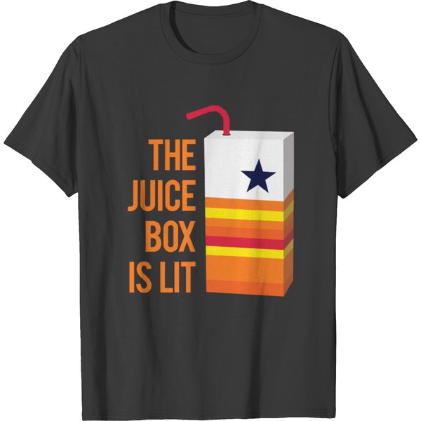 Juice Box Is Lit - Houston Minute Maid Park Tee For Adults
