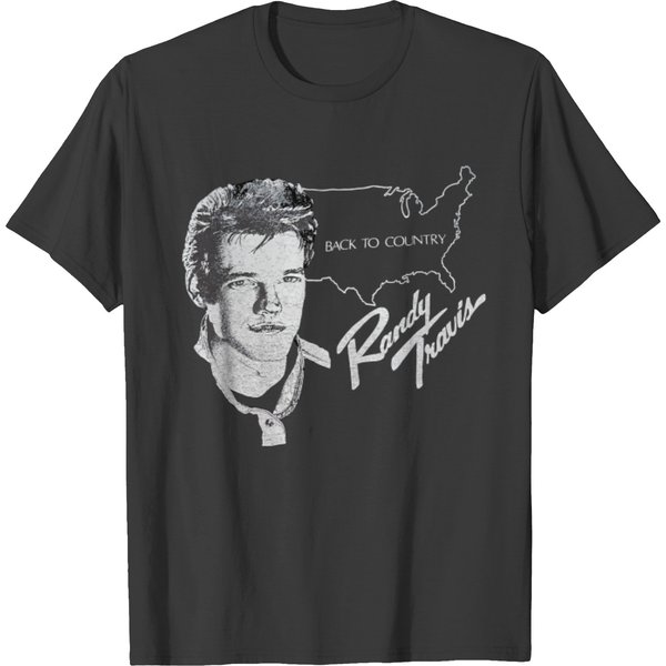 Randy Travis Back To Country 80s Tour Size Medium T-shirts